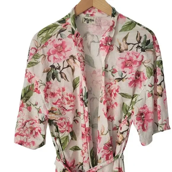Show me Your Mumu- Women's Floral Robe - size One Size- NWOT - Picture 2 of 7
